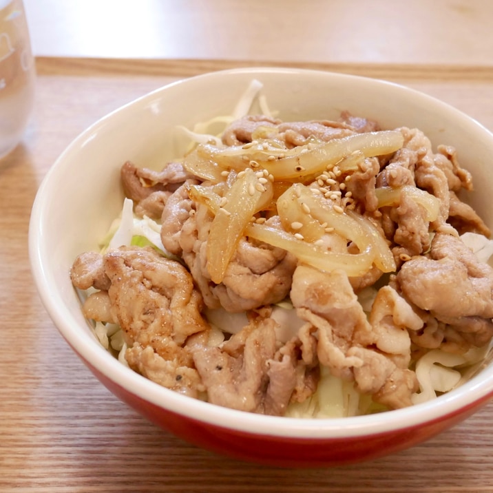 【ダイエットにもおすすめ!】ヘルシー豚丼